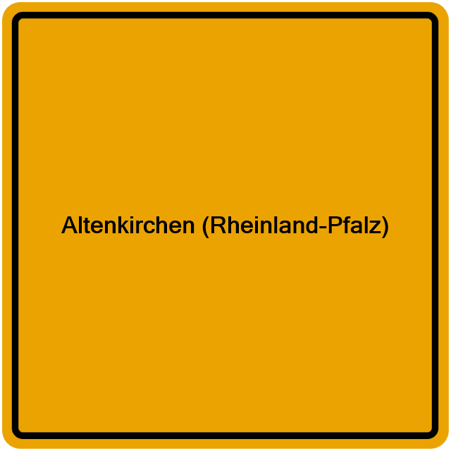 Einwohnermeldeamt24 Altenkirchen (Rheinland-Pfalz)